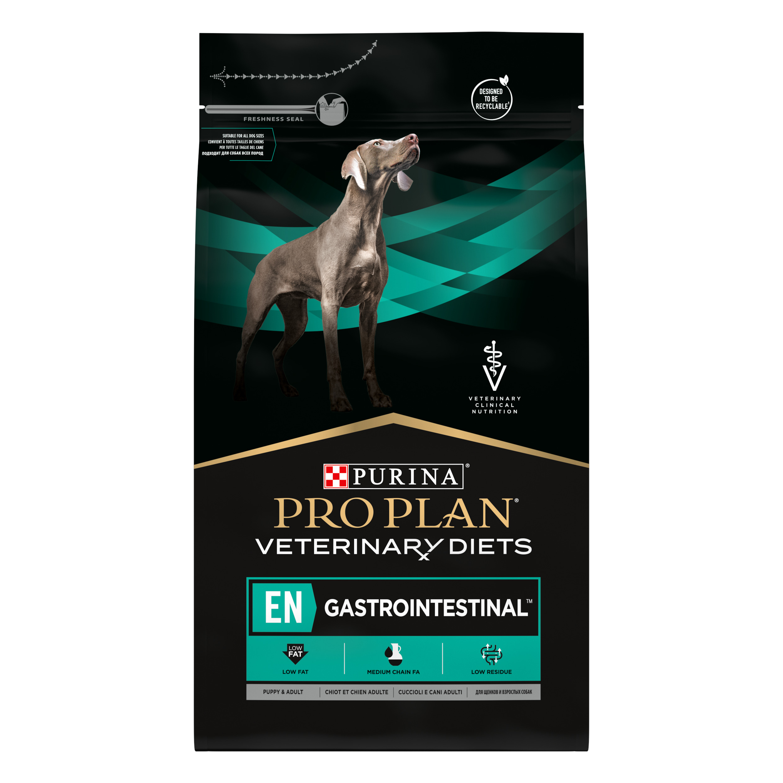 Сухой корм полнорационный диетический PRO PLAN® Veterinary Diets EN Gastrointestinal для щенков и взрослых собак при расстройствах пищеварения и экзокринной недостаточности поджелудочной железы