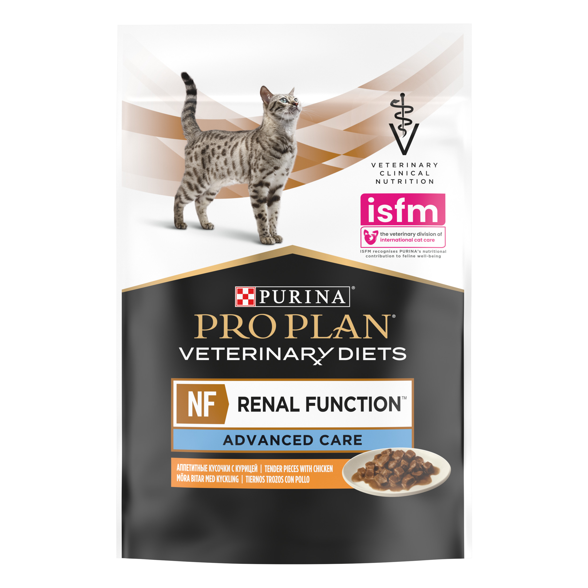 PRO PLAN® VETERINARY DIETS NF RENAL FUNCTION ДЛЯ КОШЕК ПРИ ПАТОЛОГИИ ПОЧЕК, С КУРИЦЕЙ