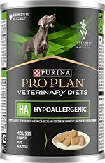 PRO PLAN® VETERINARY DIETS HA HYPOALLERGENIC для собак при аллергических реакциях