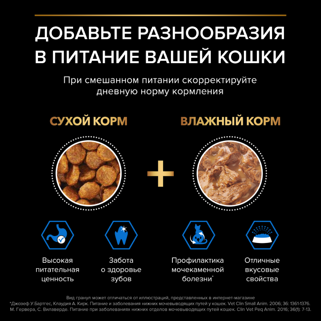 PRO PLAN® Sterilised LONGEVIS® для стерилизованных кошек старше 7 лет, с высоким содержанием индейки