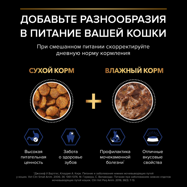 PRO PLAN® INDOOR для взрослых кошек, живущих дома, с лососем в соусе